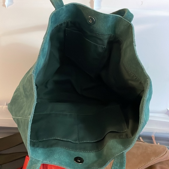 Blue/green Made In Los Angeles Bag-never carried - Picture 3 of 4